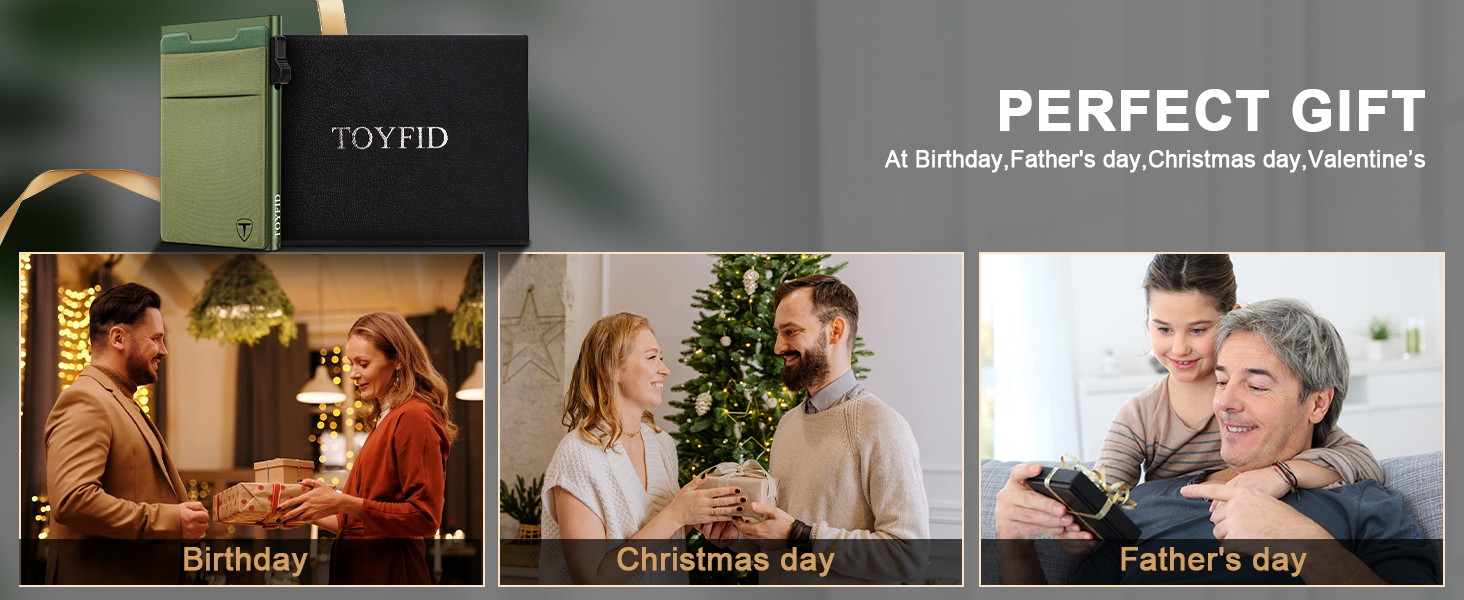 RFID-захисний картхолдер-органайзер для карток з відділенням для монет (1 шт., зелений)
