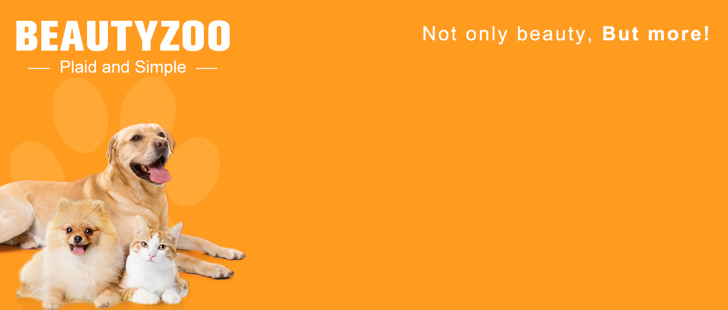 Шлейка та поводок для собак та котів Beautyzool, м'яка сітчаста тканина, світловідбивачі, для дрібних та середніх цуценят та котів, в клітинку, XS/S, Бежевий (37-41 см обхват грудей)