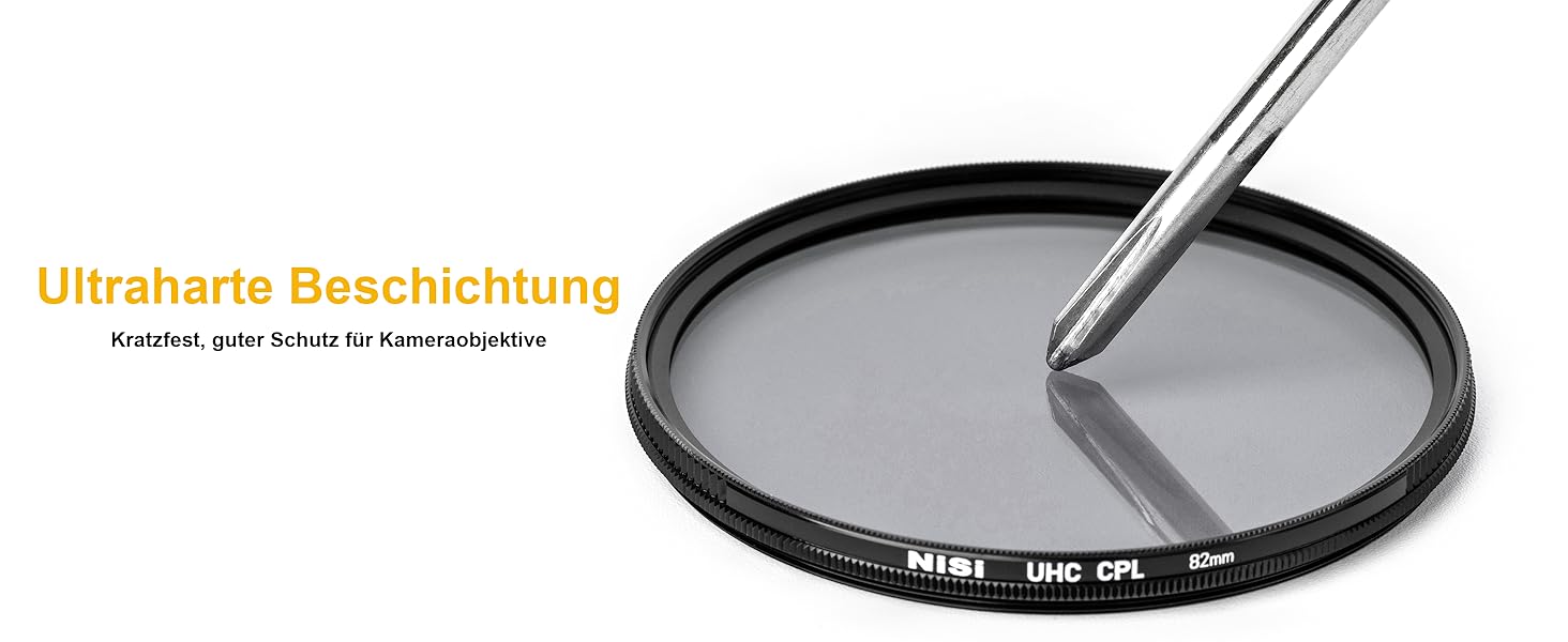 Фільтр NiSi UHC CPL 67mm - Поляризаційний фільтр з ультра-твердим покриттям