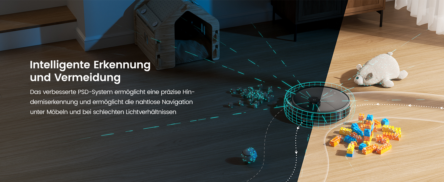 Робот-пилосос LEFANT M210P: потужність 2200Pa, Wi-Fi, Bluetooth, керування через додаток, 6 режимів, автоматична зарядка, для твердих підлог та шерсті тварин