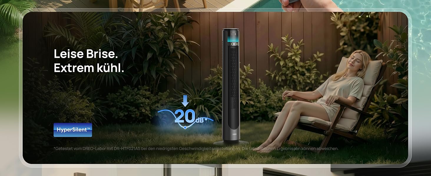 Вуличний вентилятор DREO TurboCool 711AS: Потужний, тихий, з осциляцією 150° та 12 режимами