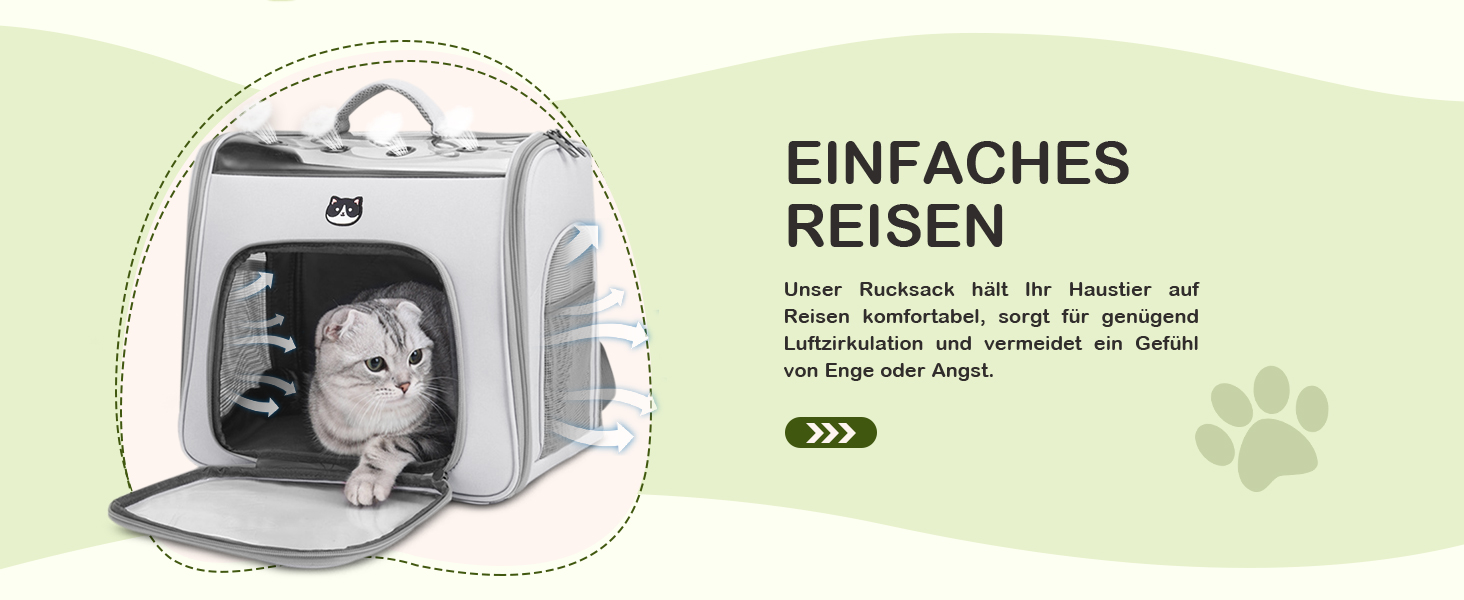 Рюкзак для котів та маленьких собак ALLSOPETS, дихаючий, з фронтальною відкривачкою та страхувальним ремінцем, для подорожей, прогулянок та хайкінгу (Квітково-рожевий)
