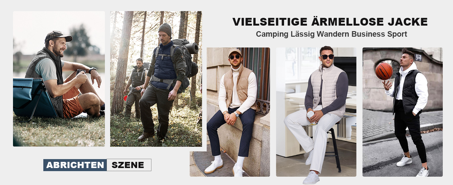 Чоловіча пакувальна степ-жилетка Outdoor Ventures для бігу, гольфу, походів та верхової їзди (Абрикосовий, XL)