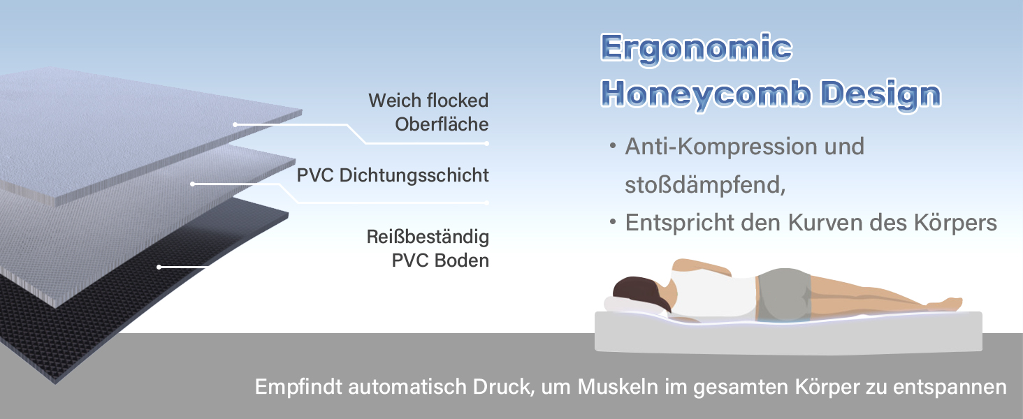 Автоматичний надувний матрац для заднього сидіння авто Coverado - сірий, універсальний, з вбудованим насосом та подушками