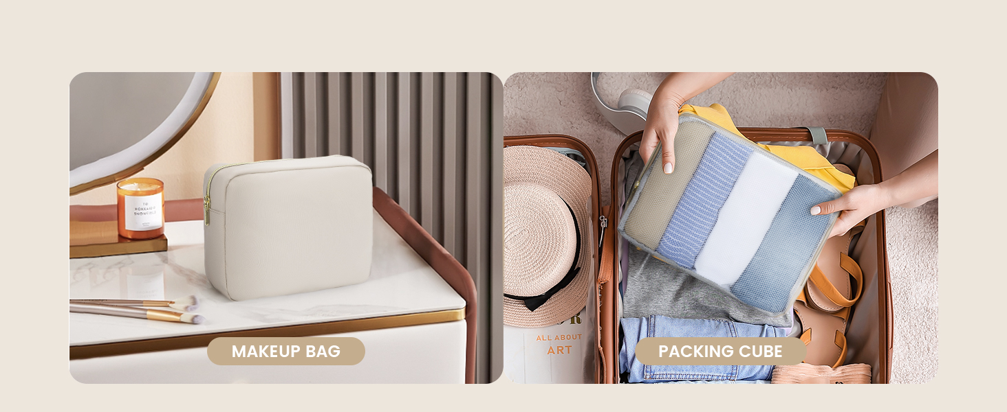 Рюкзак LOVEVOOK для жінок, 40л, ручна поклажа, для ноутбука 18 дюймів, водонепроникний, для подорожей, бізнесу, сумка-дуфіль, набір ручної поклажі, бежевий, хакі