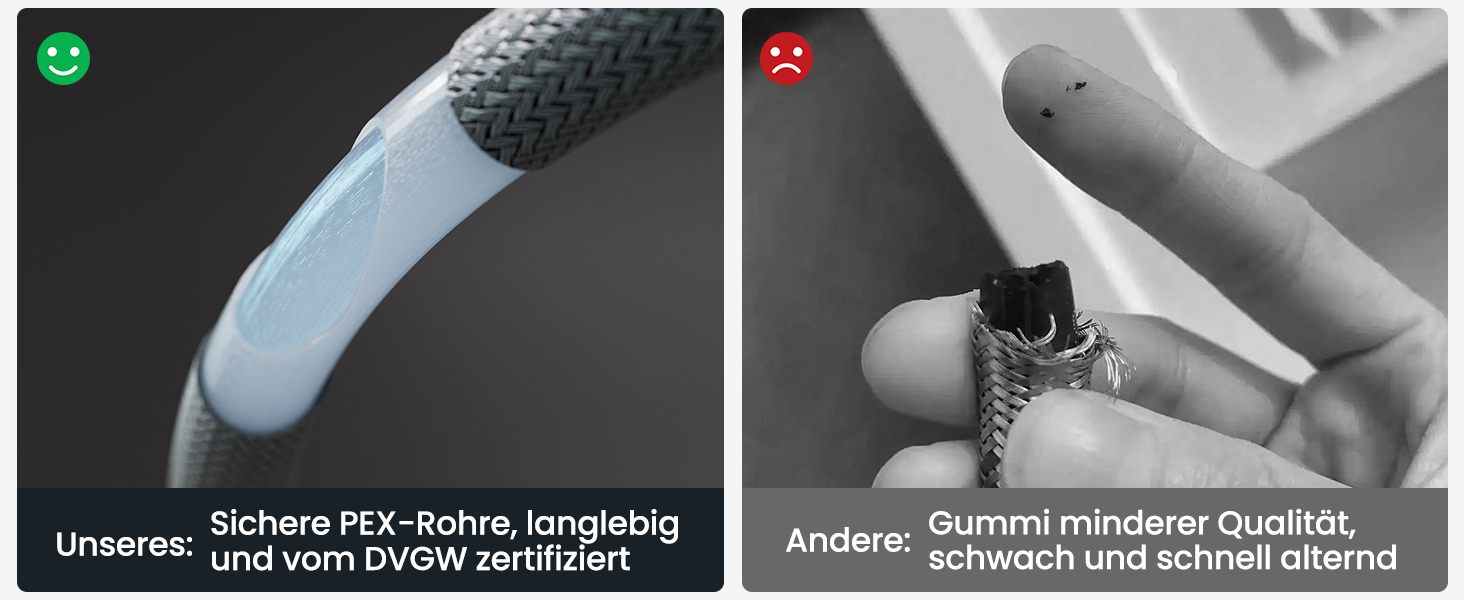 Кран кухонний CECIPA X203B чорний з висувною лійкою, 360° поворот, двома струменями, з нержавіючої сталі