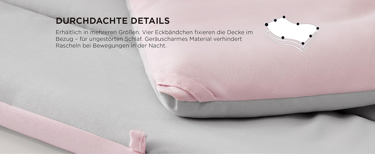 BEDSURE Ковдра постійна 135x200 см - Ковдра для всіх сезонів, 300 GSM, двостороння сіра/світло-сіра, м'яка та тепла, для алергіків, 135x200 см