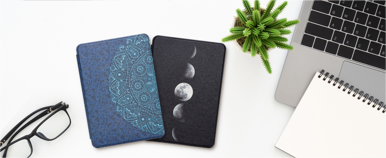 Чохол для Kindle Paperwhite 11 (M2L3EK/M2L4EK) з авто-вимкненням, Mandala, Kunstleder