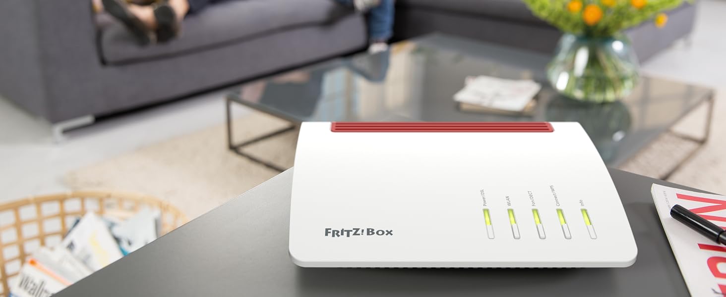 Набір FFRITZ!Powerline 1240E/1000E WLAN: Wi-Fi точка доступу, 1200 Мбіт/с, для медіа-стримінгу та NAS, білий