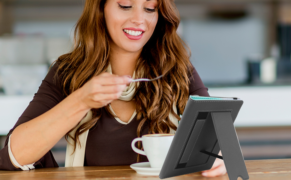 Чохол для eReader 6 дюймів: Kindle, Kobo, Tolino, Pocketbook, Sony. Чохол-підставка з петлею. Зіркове небо