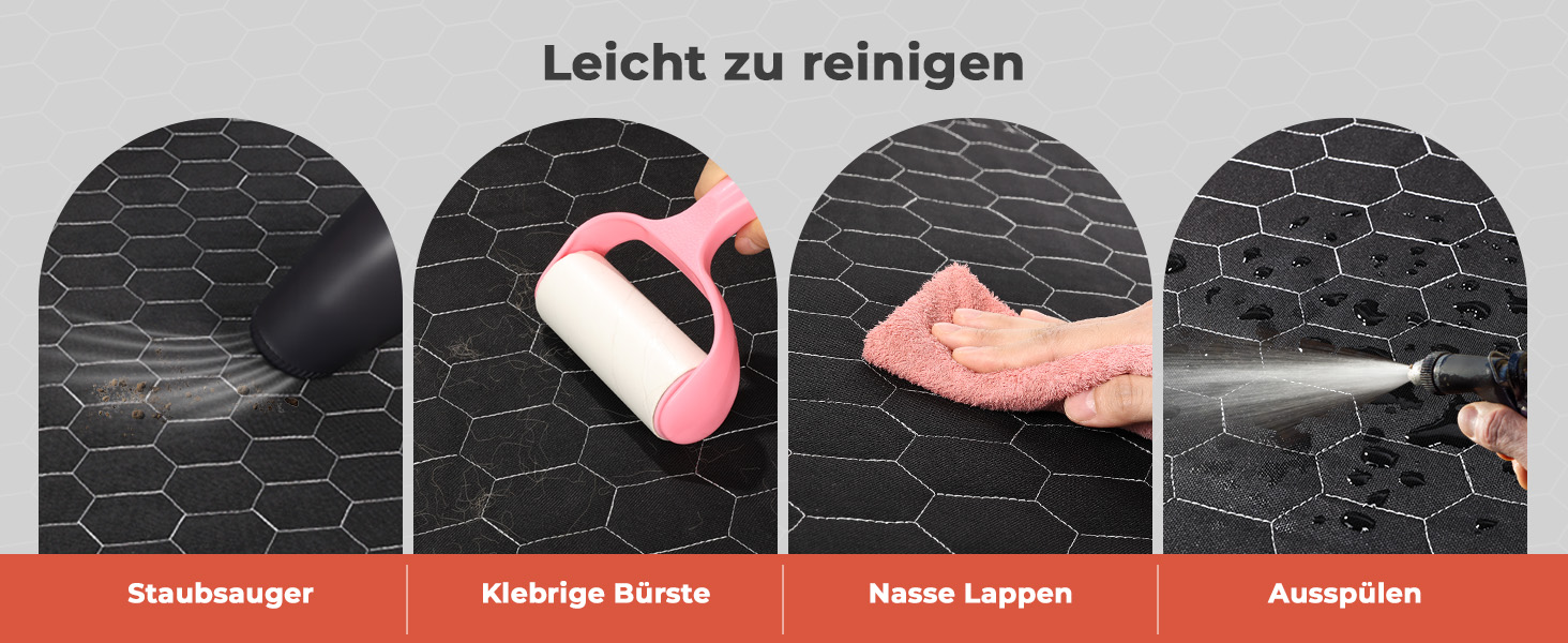 Захист для багажника автомобіля Oasser для собак з боковими та захистом краю вантажного отвору, універсальний, водонепроникний, стійкий до подряпин, нековзний, килимок для багажника