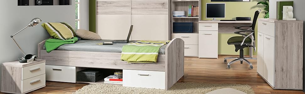 Forte WINNIE 2-türiger Kleiderschrank