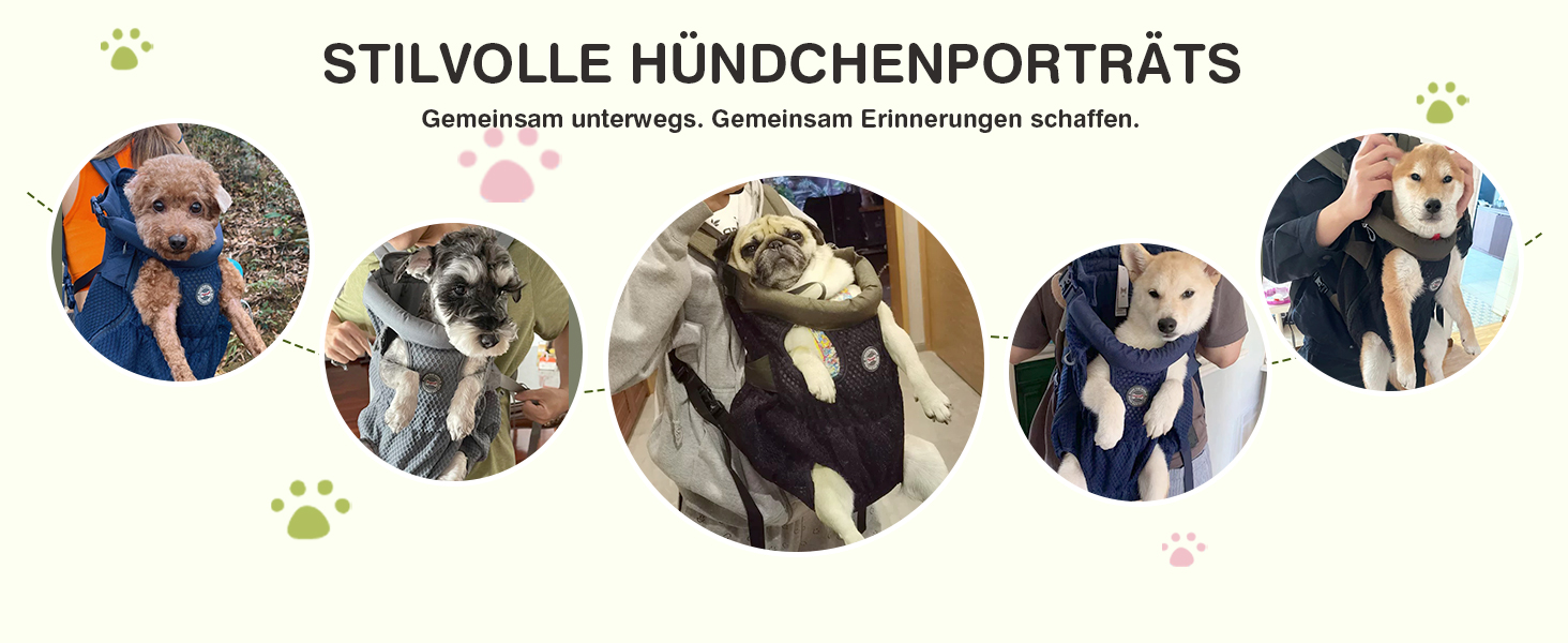 Рюкзак для собак Allsopets - легкий, дихаючий, зручний, з безпечною лінійкою, для подорожей, прогулянок на природі (оливковий, M)