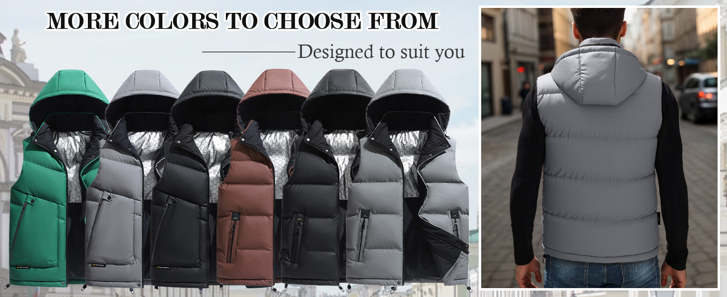 Чоловіча зимова жилетка AIEOE з PU шкіри, без рукавів, водонепроникна, з капюшоном, тепла, з утеплювачем, чорна