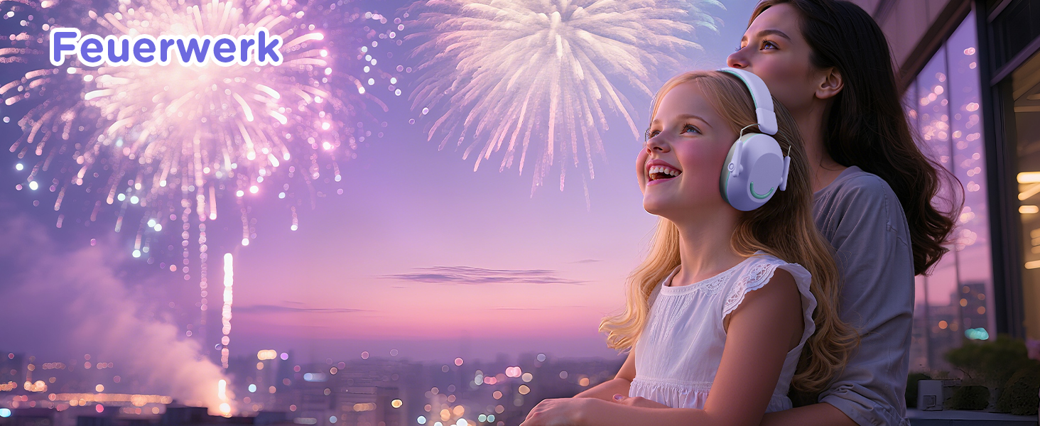 Навушники шумозаглушення для дітей Link Dream, SNR 30dB, 3-16 років, блакитний/фіолетовий (1 шт.)