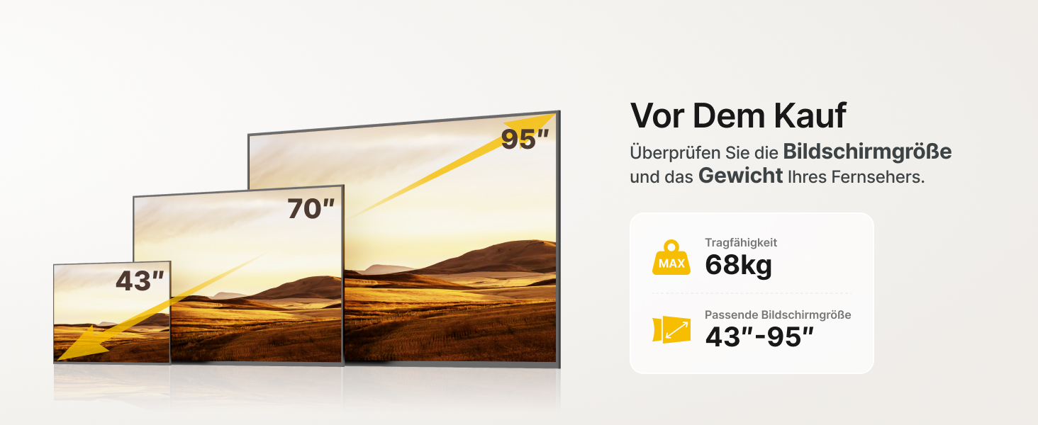 Настінний кронштейн для телевізора monTEK Ultra Slim (43–95 дюймів), нахильний, витримує до 68 кг, VESA до 800x400 мм
