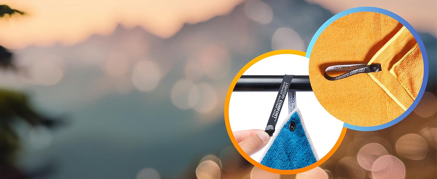 Спортивне рушник LightDry® Original з мікрофібри - туристичне, для подорожей, басейн, спортзал. Швидковисихаюче, антибактеріальне, 120x60 см, антрацит