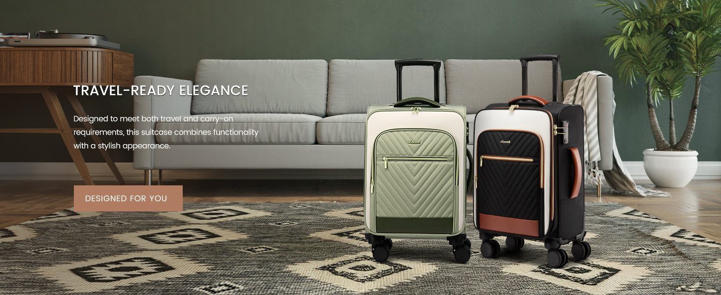 Рюкзак-валіза LOVEVOOK для жінок, 40L, ручна поклажа, водонепроникний, для ноутбука, подорожі, бізнес (20-дюймовий валіза, Бежево-хакі)