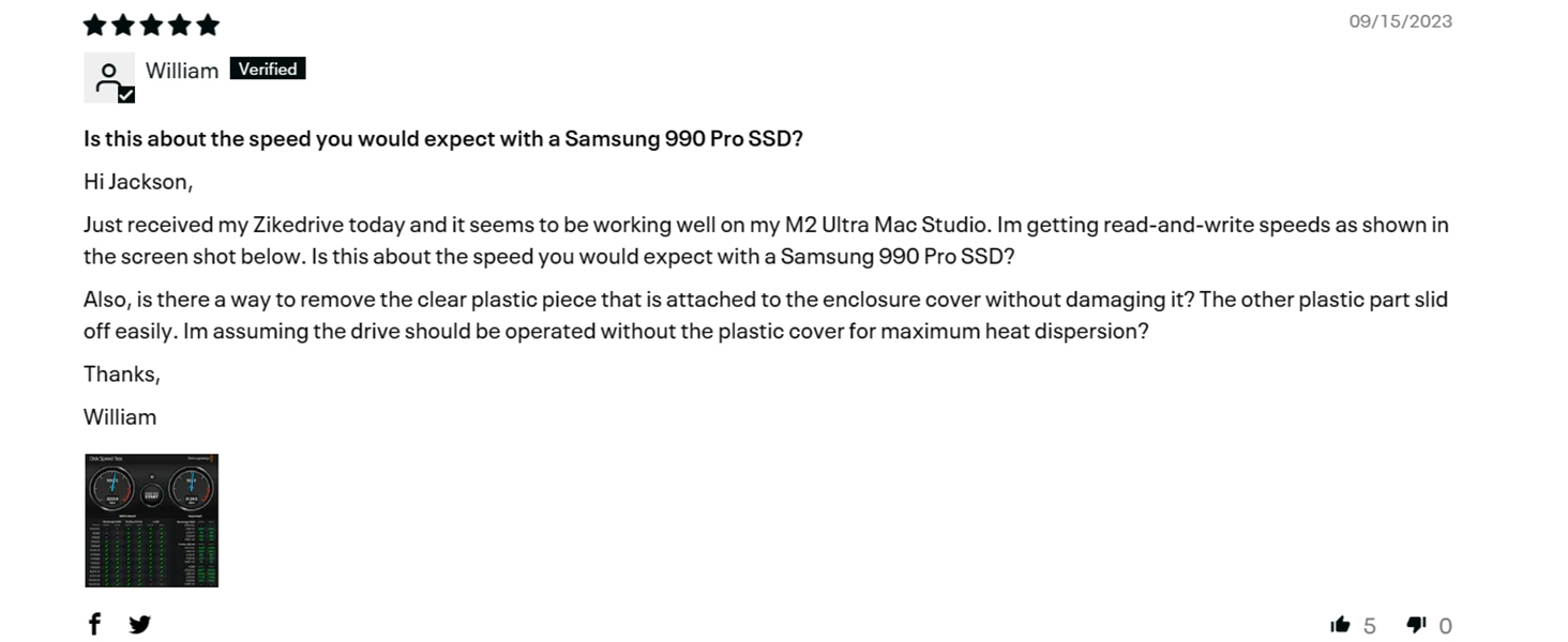 Корпус для SSD ZIKE 40Gbps M.2 NVMe з USB4.0 (до 3811MB/s), Thunderbolt4, сумісний з M.2 2280, USB3.2, PCI-E Gen 4x4