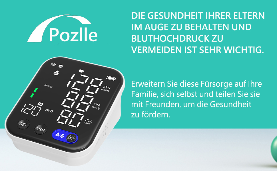 Тонометр на плече з LED-дисплеєм, HD-підсвічуванням, виявлення аритмії, CK-A139