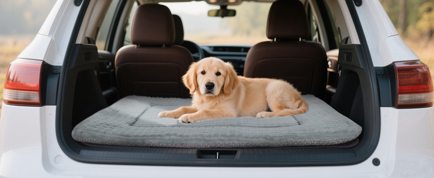 Килимок для собак Vejaoo XZ016 сірий, 60x45 см: миється, м'який, теплий