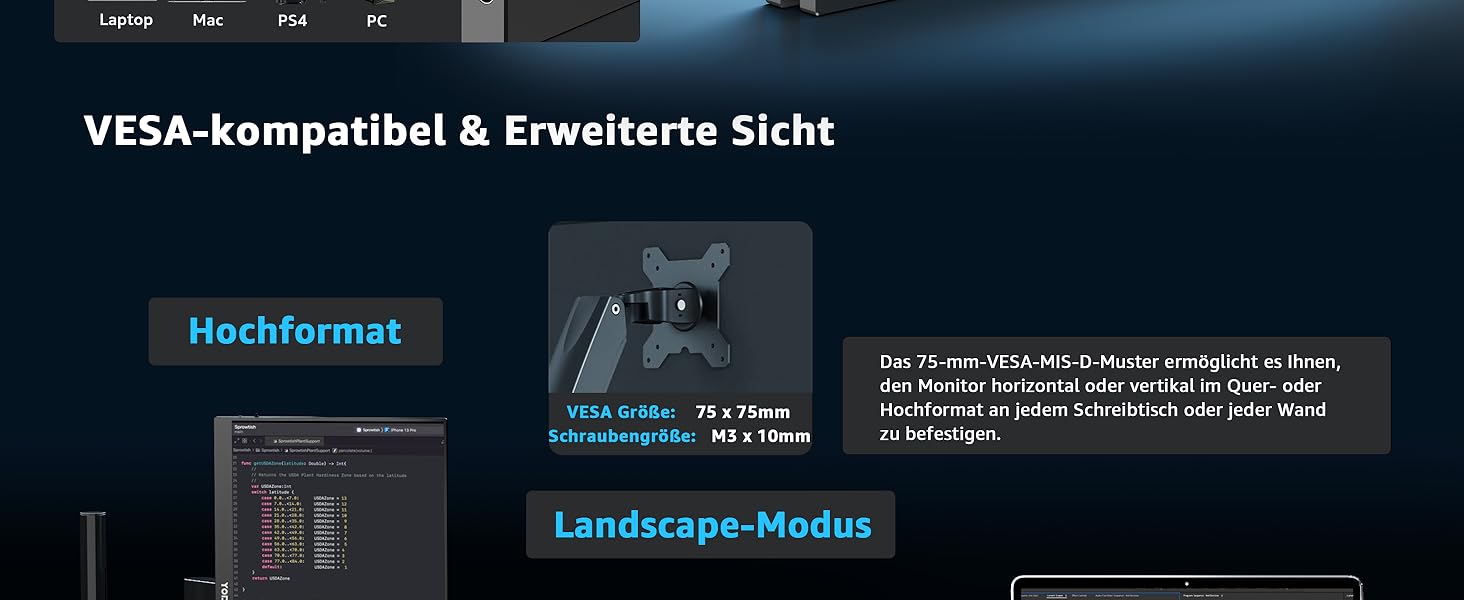 Портативний монітор Yodoit 15.6