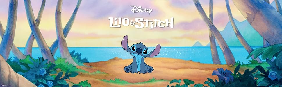 Гітара Lexibook Disney Stitch: акустична, дерев'яна, 36'', з навчальним посібником та чохлом