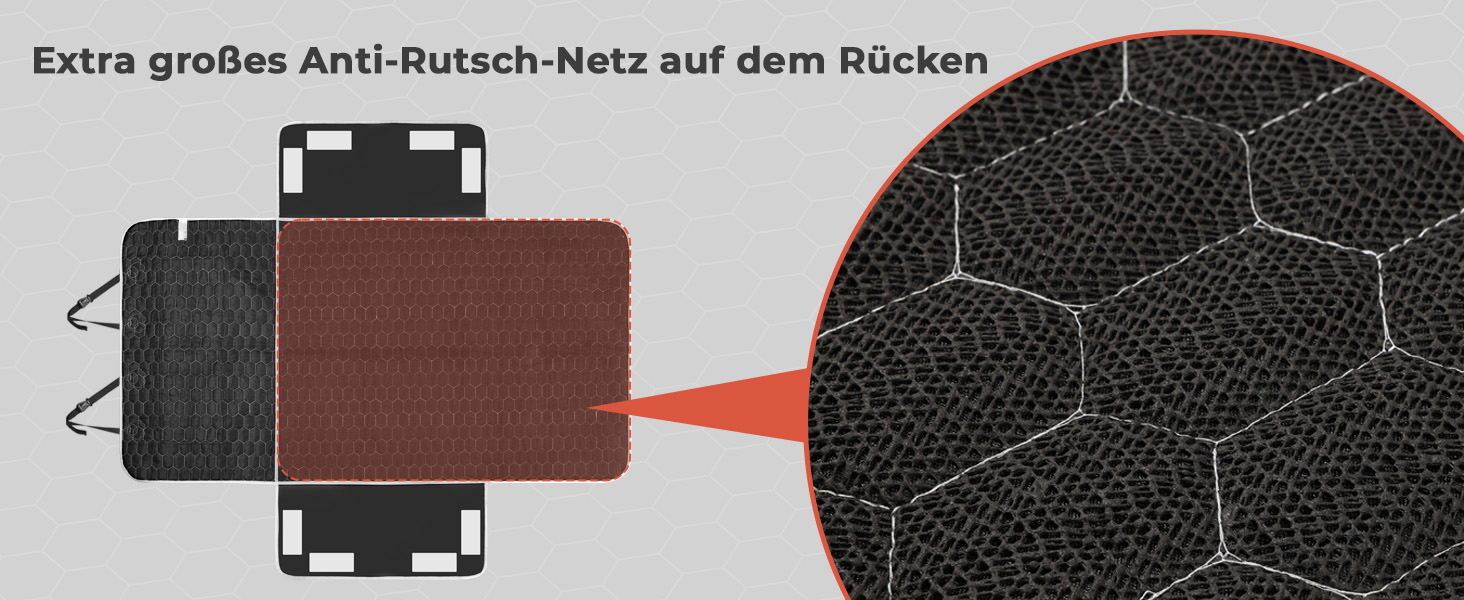 Захист для багажника автомобіля Oasser для собак з боковими та захистом краю вантажного отвору, універсальний, водонепроникний, стійкий до подряпин, нековзний, килимок для багажника