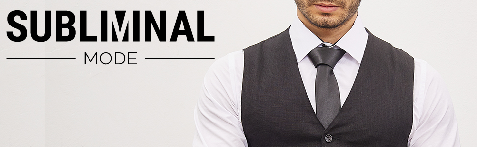 Чоловічий костюм-трійка Subliminal Mode: сорочка, жилет, краватка, Slim Fit, довгий рукав, бізнес, подарунковий набір, колір фуксія, розмір S