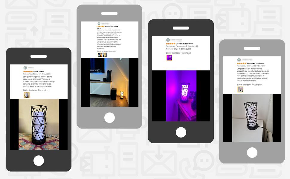 Настільна лампа з дерева та металу, вінтажний стиль, E14/E27, для дитячої, вітальні, спальні, бару (чорний)