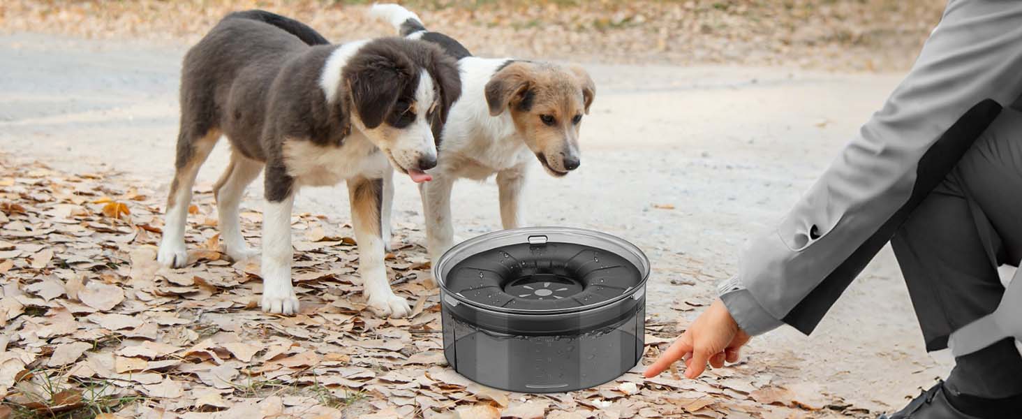 Миска для собак PETTOM 3L без облизування, анти-облизування, велика, витокостійка, чорна