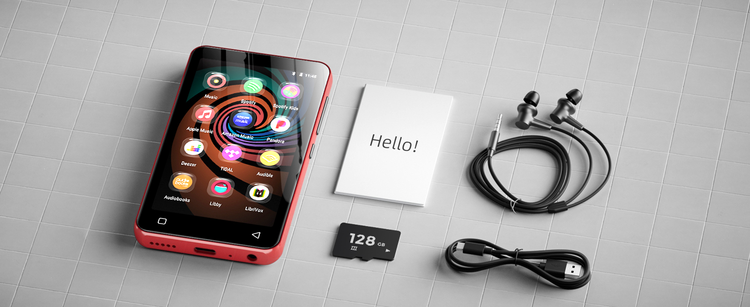 MP3 плеєр Innoasis з Bluetooth та WiFi, 4