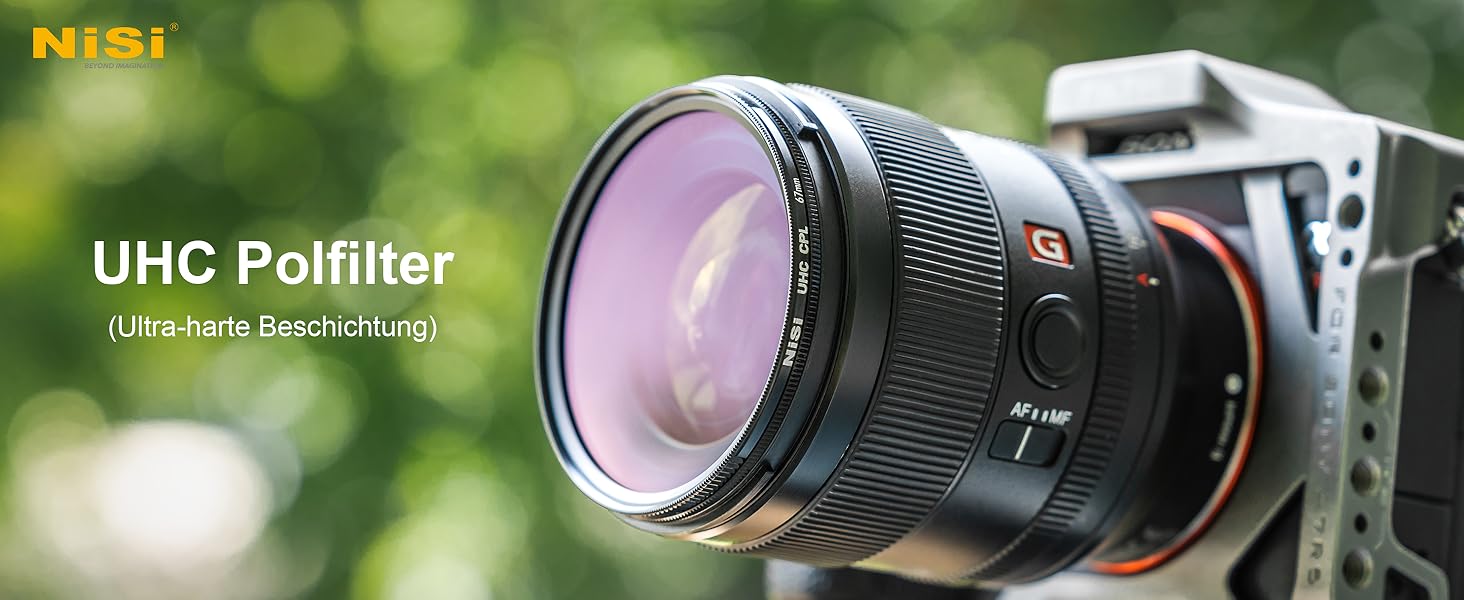 Фільтр NiSi UHC CPL 67mm - Поляризаційний фільтр з ультра-твердим покриттям