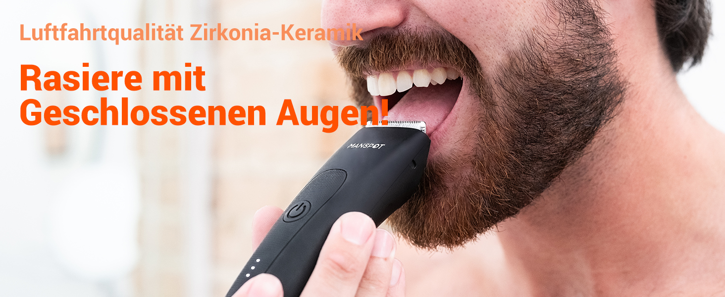 Триммер для тіла MANSPOT: чоловічий, вологостійкий, для інтимної зони, для тіла, для ніг, грудей, пахв, USB-C, для сухого та мокрого гоління