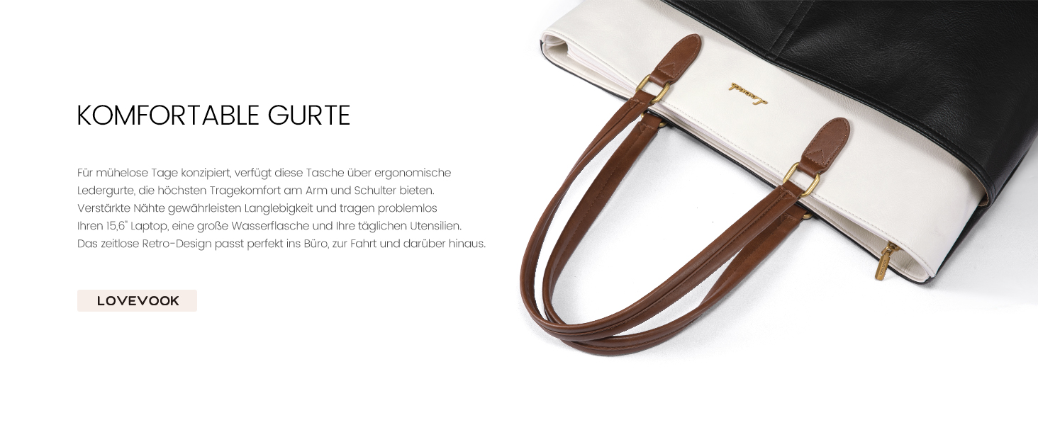 Сумка жіноча LOVEVOOK велика для ноутбука 15.6