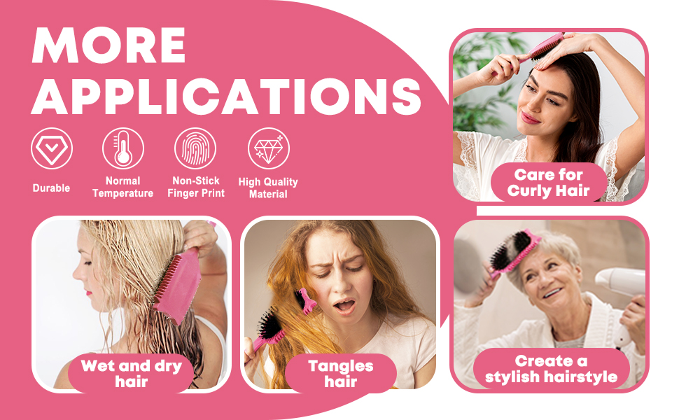 Щітка для кучерявого волосся Rosenrot