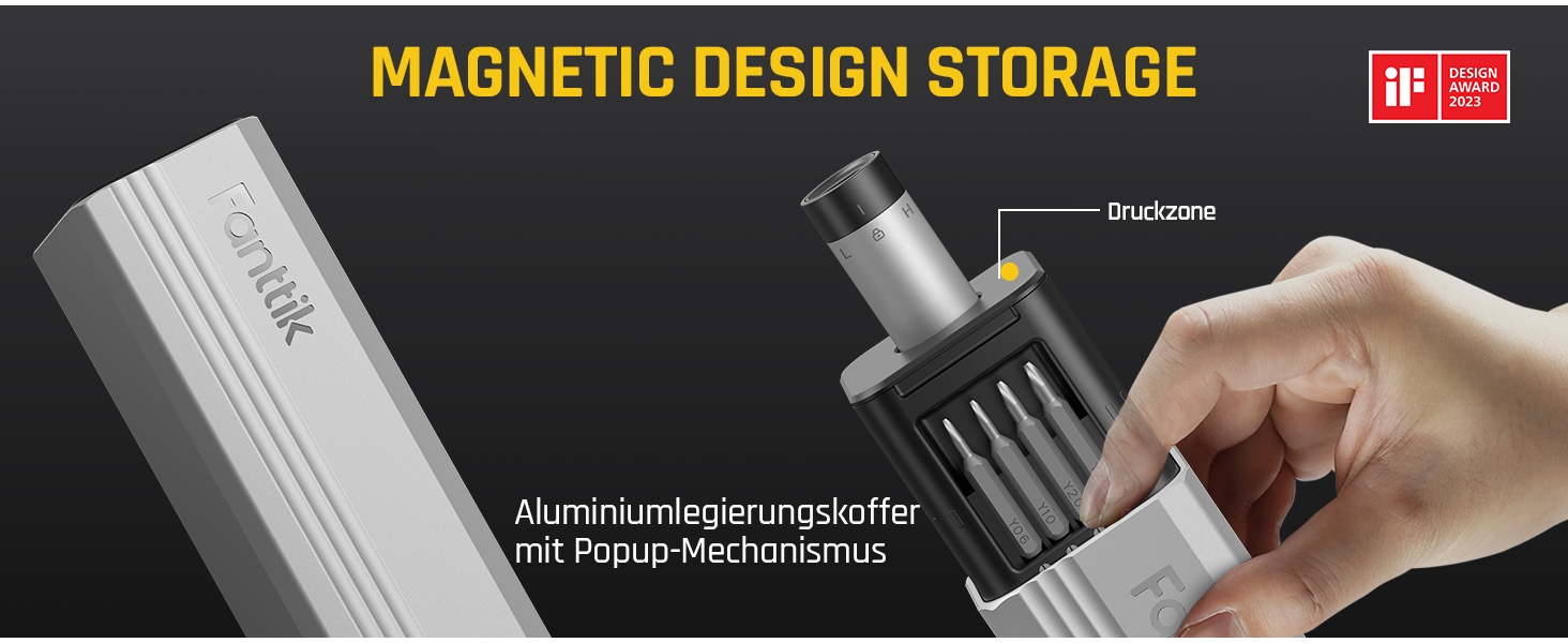 Fanttik E1 MAX: Набір прецизійних викруток 50 в 1 з акумулятором, 2 швидкості, для ремонту iPhone, ноутбуків, окулярів