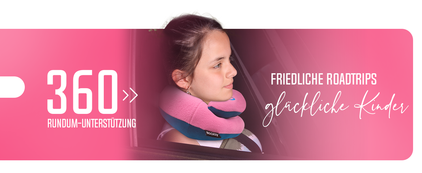 Подушка для шиї BCOZZY для дітей 8-12 років, сірого кольору, середня, для подорожей. Запобігає падінню голови, м'яка, зручна, можна прати.