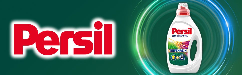 Рідкий засіб для прання Persil Color Kraft-Gel для кольорових речей, технологія глибокого очищення, 100 прань, ефективний від 20 °C