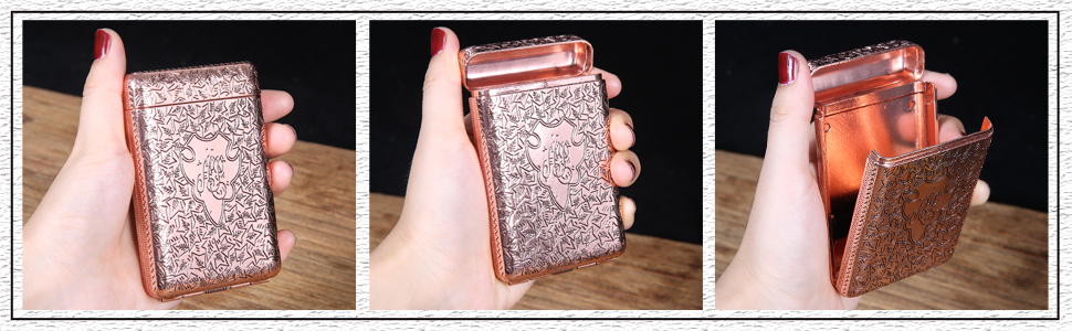 Металеве тютюнопакувальник, 14 шт., Peaky Blinders, бронзовий, для чоловіків та жінок