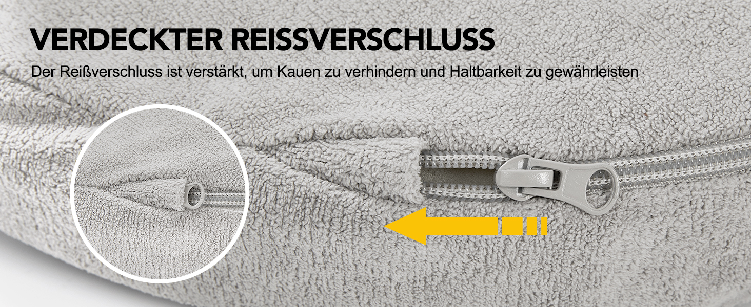 М'яке кругле ліжко для собак та котів Deconovo, Donut, Ø 61 см, ортопедичне, Navy Blue