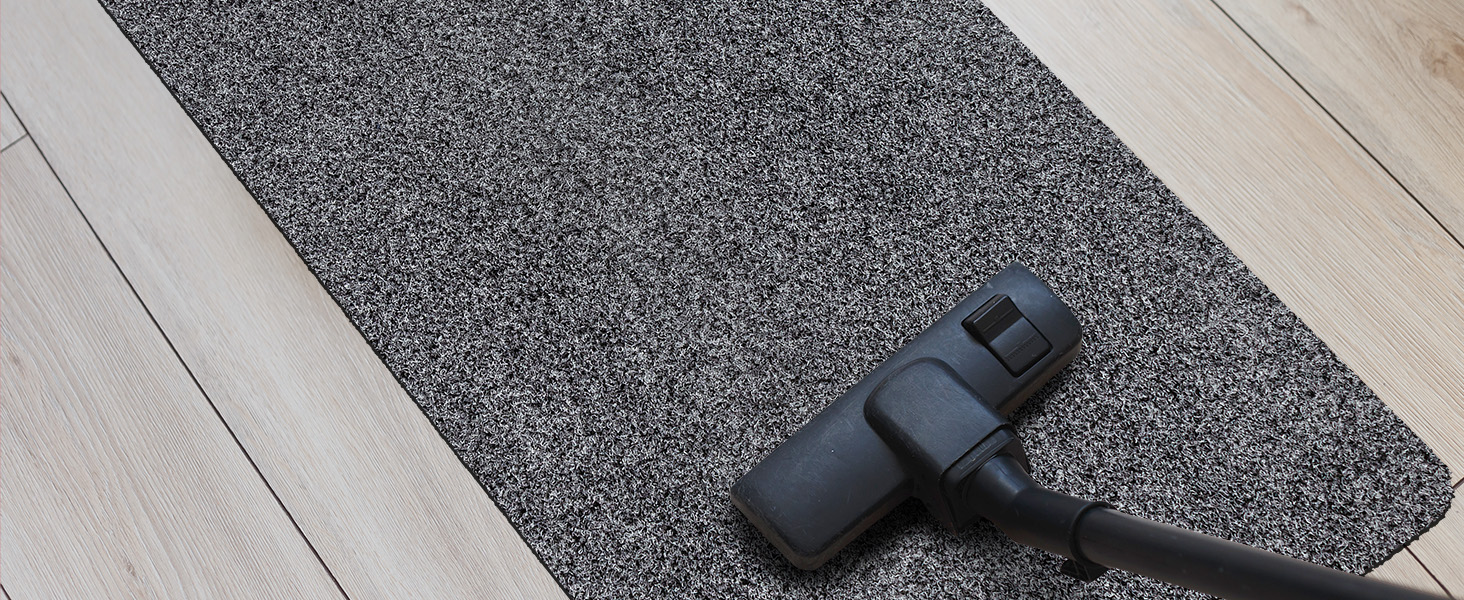 Килимок для дому ANRO: антиковзаючий, для входу, 60x40 см, сірий