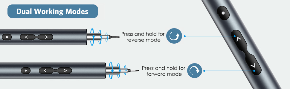 Міні електрична викрутка 28 в 1: набір прецизійних викруток з LED-підсвічуванням для телефонів, годинників, ноутбуків