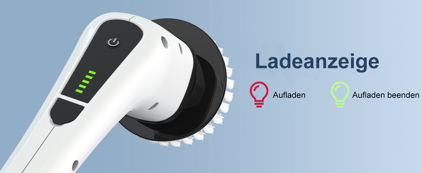 Електрична щітка для прибирання бездротова з 9 змінних насадок, 2 швидкості. Електричний очищувач ванни з регульованою ручкою для ванної, кухні, авто, підлоги