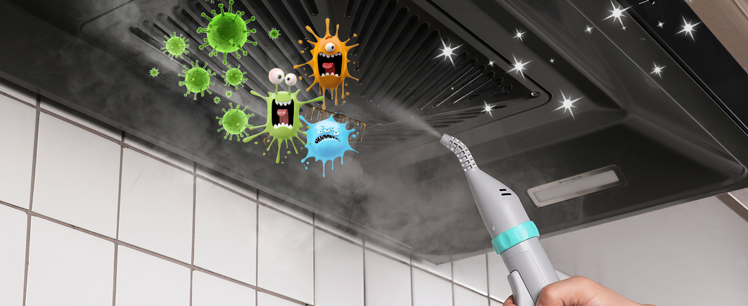 Пылесос с функцией пара HAUSHOF StainZapper Vapo: для коврів, диванів, авто. Очищувач з підігрівом та високою температурою. З миючим засобом.