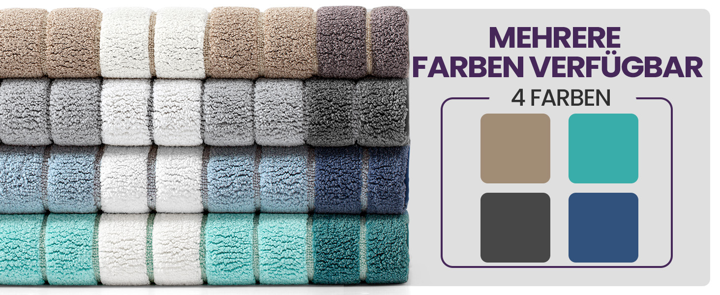 Non-Slip Bathroom Rug - Absorbent Bath Mat 60 x 110 cm - Washable Soft Bath Mat for Bathroom (2-Pack 40 x 60 cm, Beige)