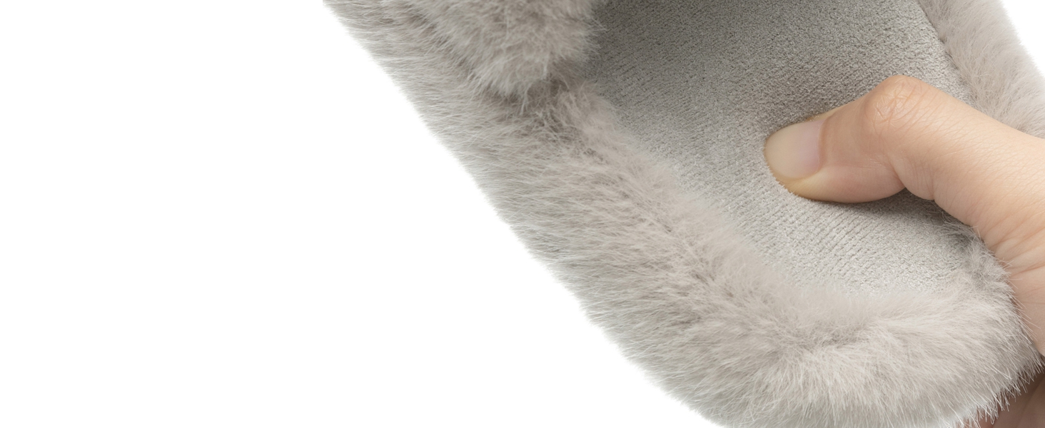 Жіночі домашні тапочки Chantomoo з піною Memory Foam - м'які, зручні, з штучного хутра, відкриті, з двома ремінцями, трендовий подарунок, 40/41 EU, світло-коричневі