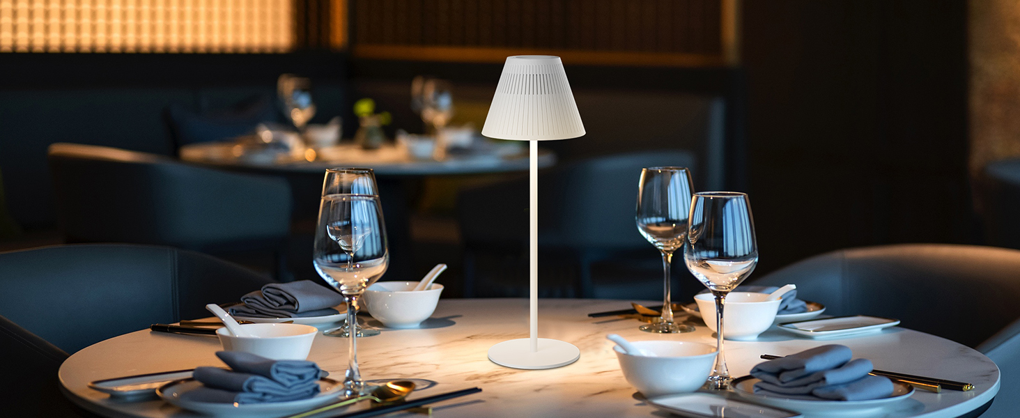 Honeywell LED настільна лампа з регулюванням яскравості, RGB, акумуляторна, Sunturalux HWT-M1, 5200mAh, бездротова, 5200K, 1 шт.