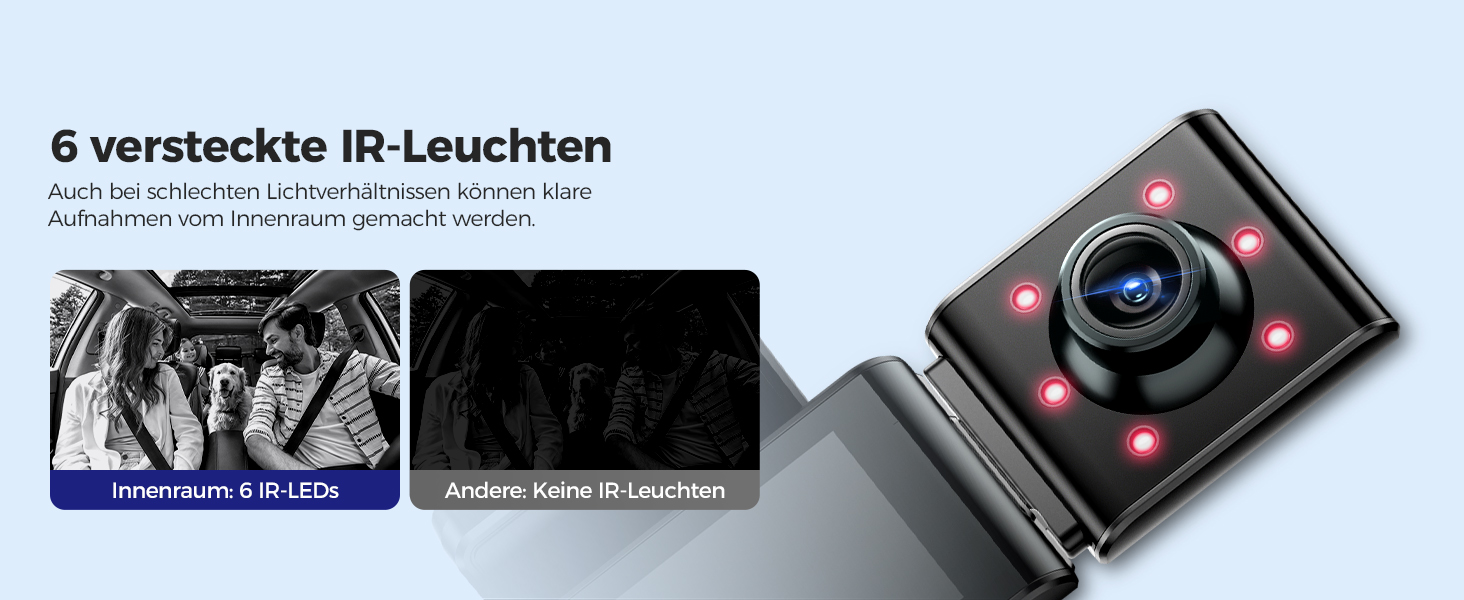 Відеореєстратор AZDOME M550 MAX 4K+ з двома камерами, WiFi, GPS, нічне бачення, паркувальний режим, 64GB SD, WDR, G-сенсор, 3.19”