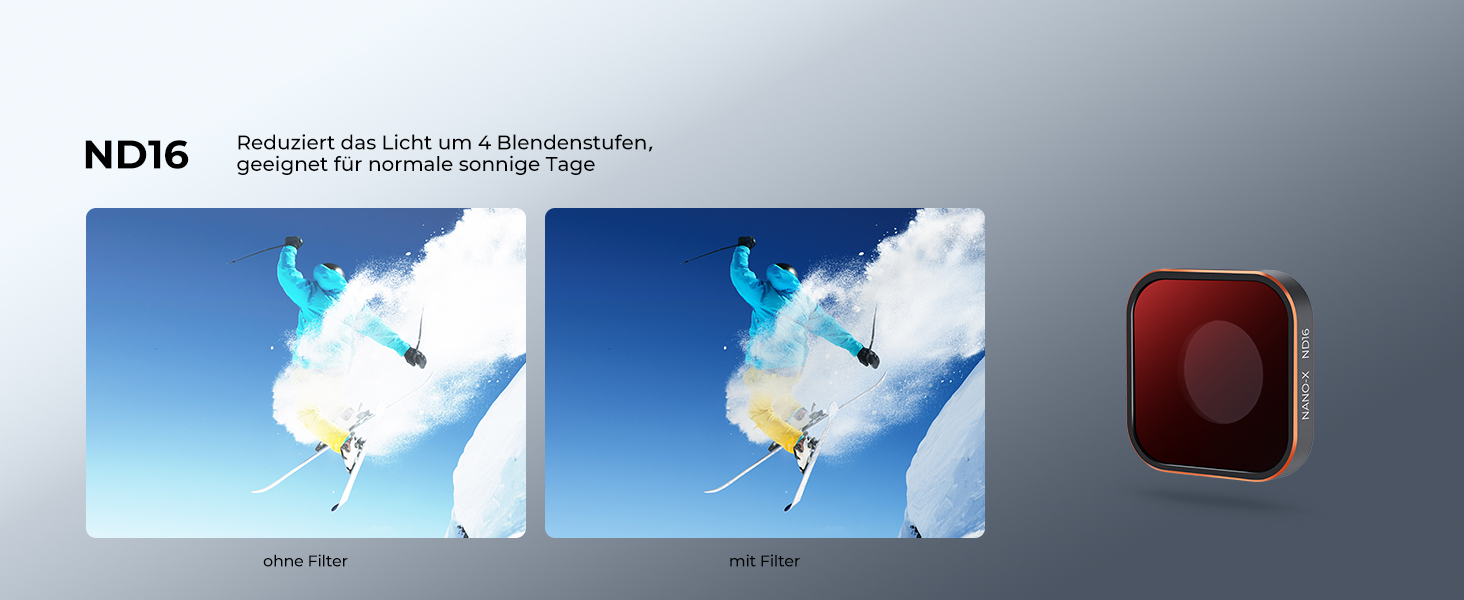 Набір фільтрів K&F Concept ND/CPL для GoPro Hero 13/12/11/10/9 Black (6 шт.)